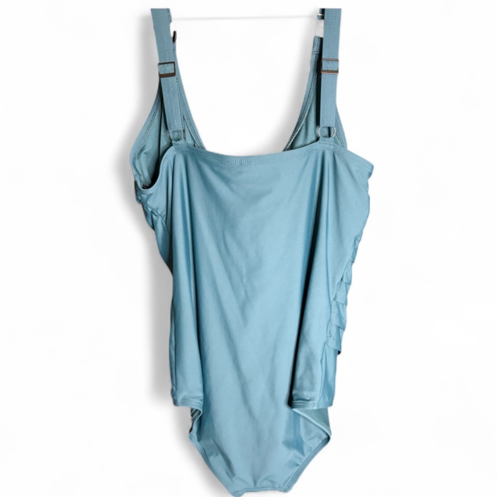 DKNY Teal One-Piece Woman’s Swimwear - Picture 9 of 11